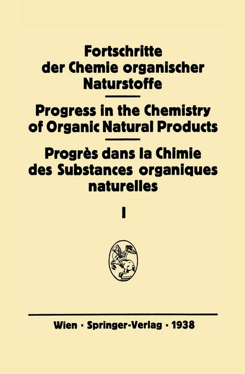Produktbild: Fortschritte der Chemie organischer Naturstoffe