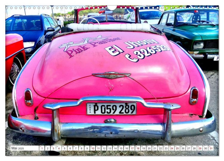Produktbild: Chevy Highlights - Oldtimer der Marke Chevrolet aus den F&uuml;nfziger Jahren (Wandkalender 2025 DIN A3 quer), CALVENDO Monatskalender