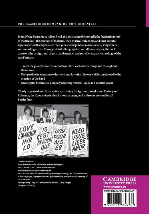 Produktbild: The Cambridge Companion to the Beatles