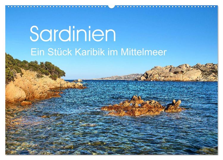 Produktbild: Sardinien - Ein St&uuml;ck Karibik im Mittelmeer (Wandkalender 2026 DIN A2 quer), CALVENDO Monatskalender