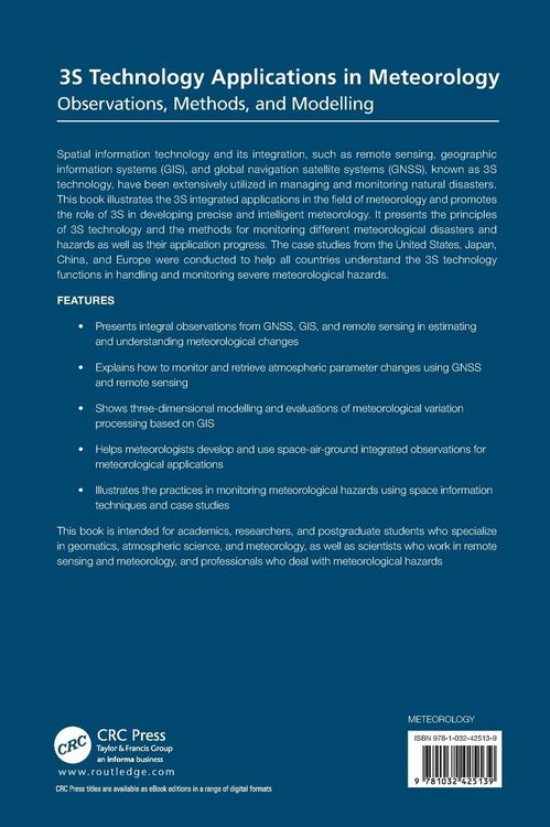 Produktbild: 3S Technology Applications in Meteorology