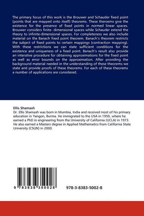Produktbild: Fixed Point Theory: Banach, Brouwer and Schauder Theorems