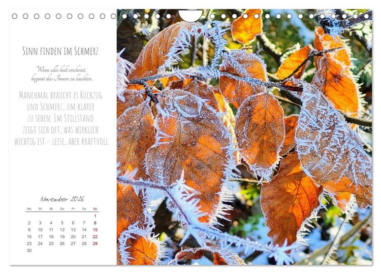 Produktbild: Was uns tr&auml;gt, wenn alles wankt. &Uuml;ber das Wachsen an Krisen (Wandkalender 2026 DIN A4 quer), CALVENDO Monatskalender