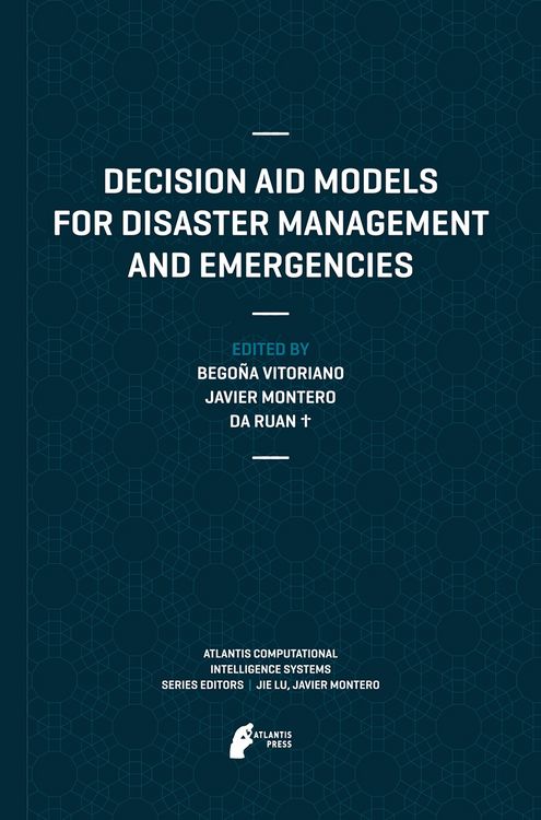 Produktbild: Decision Aid Models for Disaster Management and Emergencies