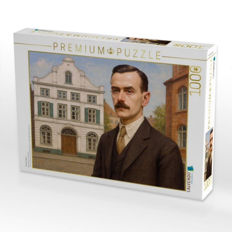 Produktbild: CALVENDO Puzzle Thomas Mann | 1000 Teile Lege-Gr&ouml;&szlig;e 64x48cm Foto-Puzzle f&uuml;r gl&uuml;ckliche Stunden