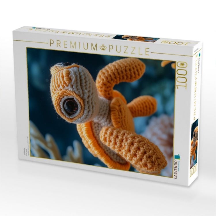 Produktbild: CALVENDO Puzzle Schildkr&ouml;te | 1000 Teile Lege-Gr&ouml;&szlig;e 64x48cm Foto-Puzzle f&uuml;r gl&uuml;ckliche Stunden