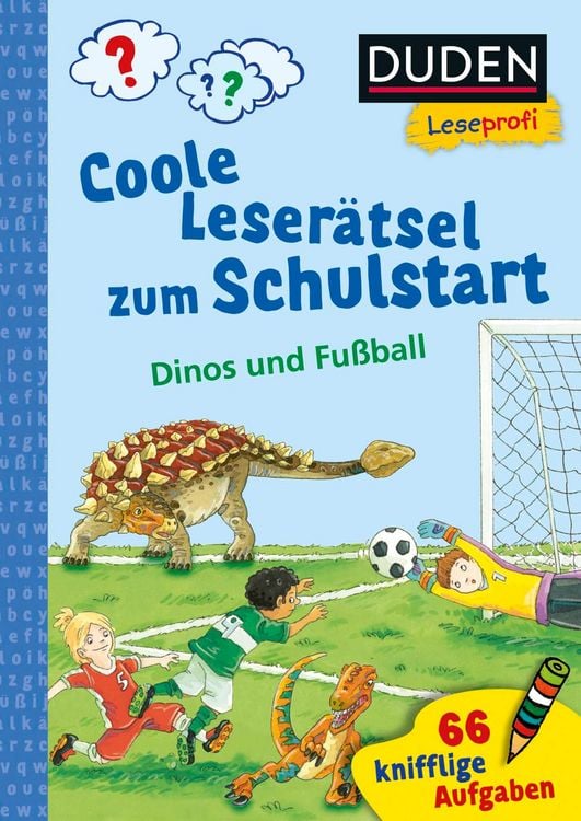 Produktbild: Duden Leseprofi &ndash; Coole Leser&auml;tsel zum Schulstart &ndash; Dinos und Fu&szlig;ball, 1. Klasse