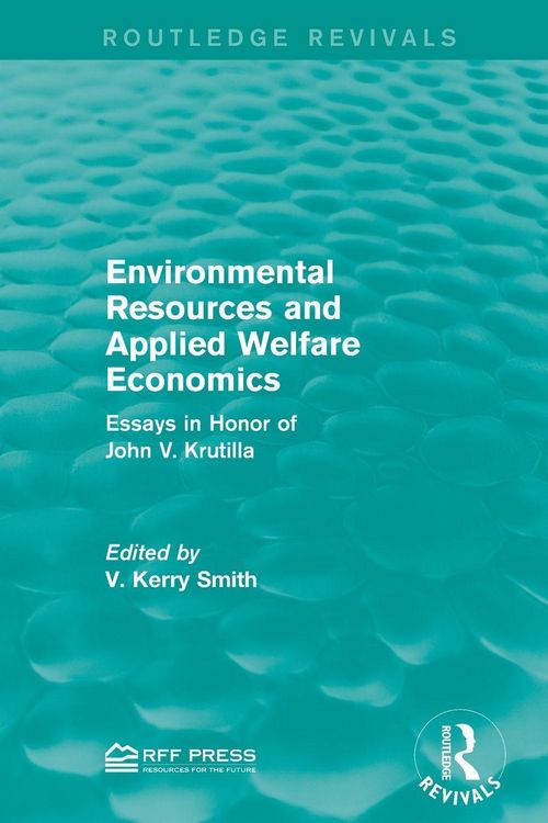 Produktbild: Environmental Resources and Applied Welfare Economics