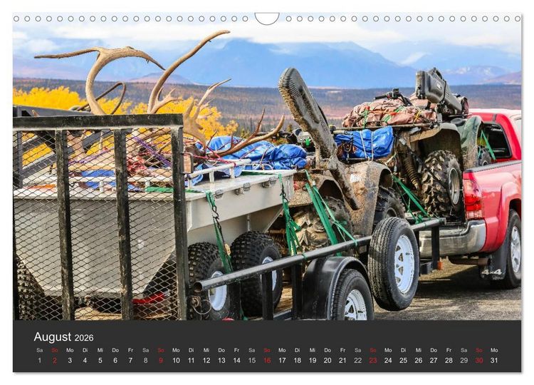 Produktbild: Alaska 2026 - faszinierend anders (Wandkalender 2026 DIN A3 quer), CALVENDO Monatskalender