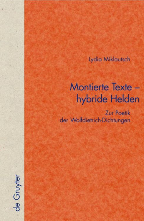 Produktbild: Montierte Texte - hybride Helden