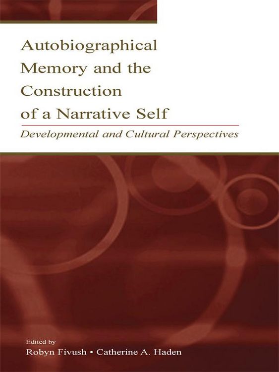 Produktbild: Autobiographical Memory and the Construction of A Narrative Self