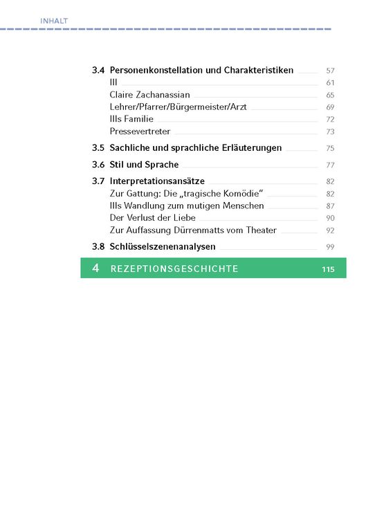 Produktbild: Der Besuch der alten Dame - Textanalyse und Interpretation