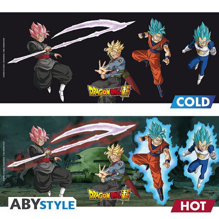 Produktbild: DRAGON BALL SUPER - Mug Heat Change - 460ml-SaiyansvsBlack-carboard