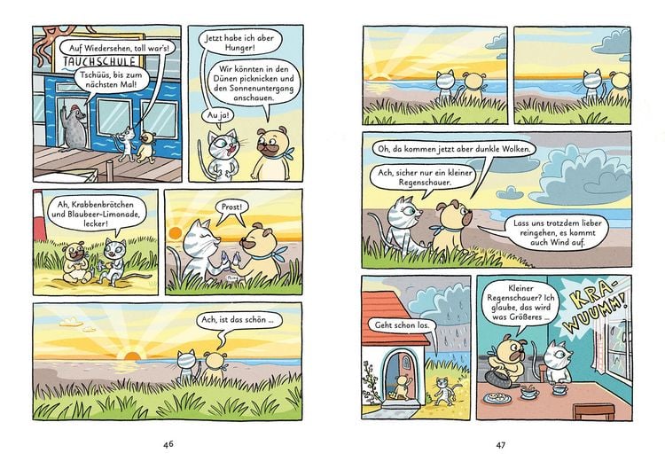 Produktbild: Mein Abenteuercomic - Mops und K&auml;tt fahren ans Meer