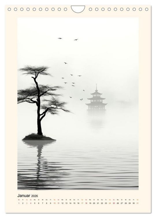 Produktbild: Japan - Kunst und Tradition (Wandkalender 2026 DIN A4 hoch), CALVENDO Monatskalender