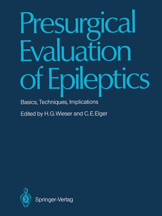 Produktbild: Presurgical Evaluation of Epileptics