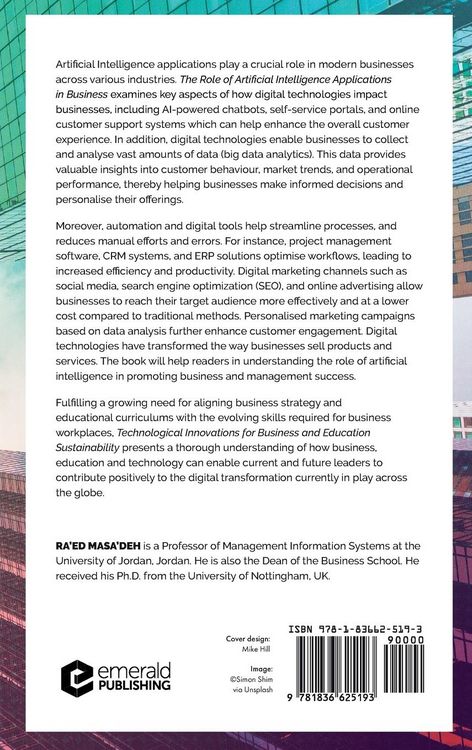 Produktbild: The Role of Artificial Intelligence Applications in Business