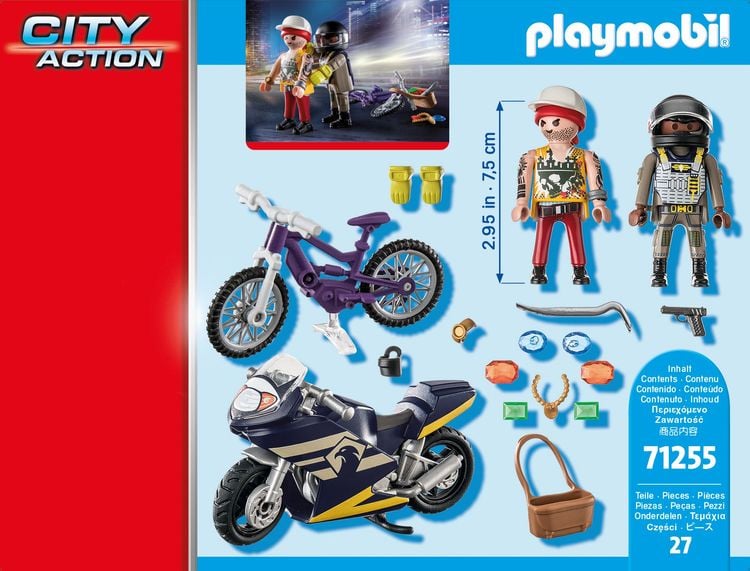 PLAYMOBIL® City Action 71255 Starter Pack SEK und Juwelendieb