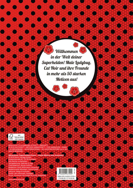 Produktbild: Miraculous: Superhelden-Power - Starke Motive zum Ausmalen