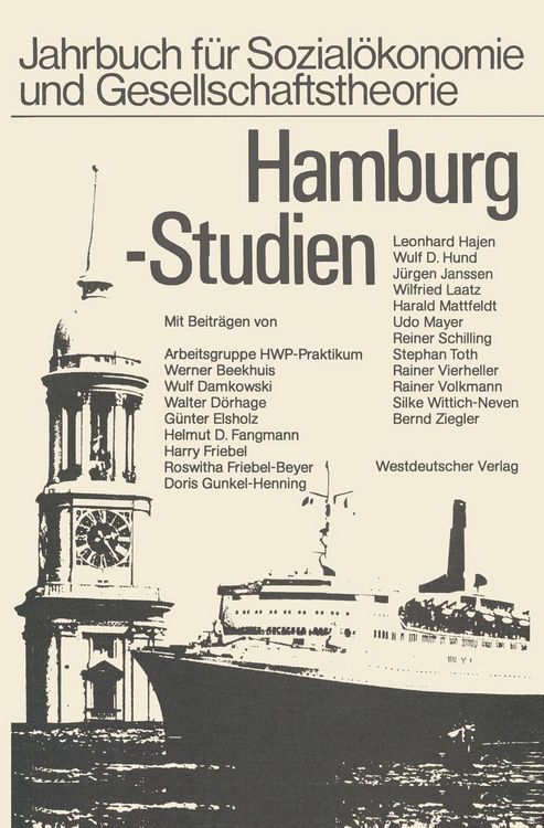 Produktbild: Hamburg-Studien