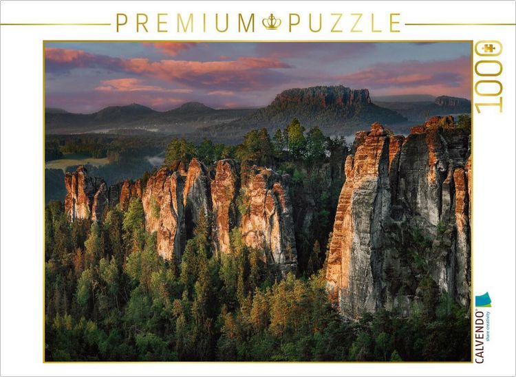 Produktbild: CALVENDO Puzzle Blick am Morgen | 1000 Teile Lege-Gr&ouml;&szlig;e 64x48cm Foto-Puzzle f&uuml;r gl&uuml;ckliche Stunden
