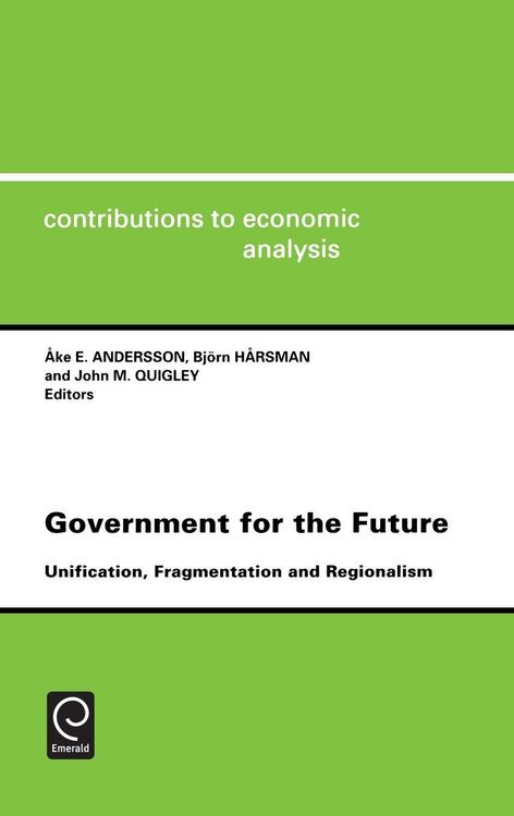 Produktbild: Government for the Future