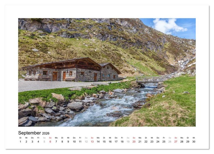 Produktbild: Sehnsucht nach S&uuml;dtirol (Wandkalender 2026 DIN A3 quer), CALVENDO Monatskalender