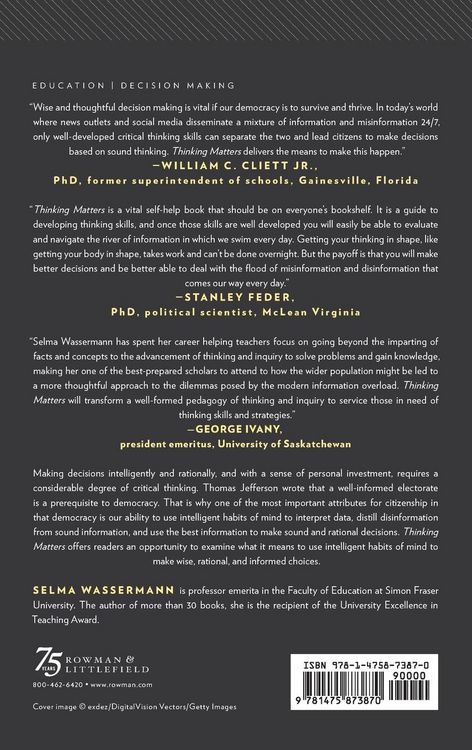 Produktbild: Thinking Matters
