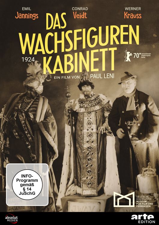 Produktbild: Das Wachsfigurenkabinett (1924)