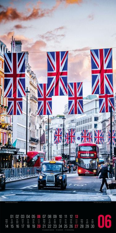 Produktbild: Inside London Kalender 2027