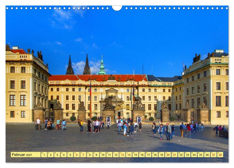 Produktbild: Prag. Du bist so sch&ouml;n (Wandkalender 2027 DIN A3 quer), CALVENDO Monatskalender