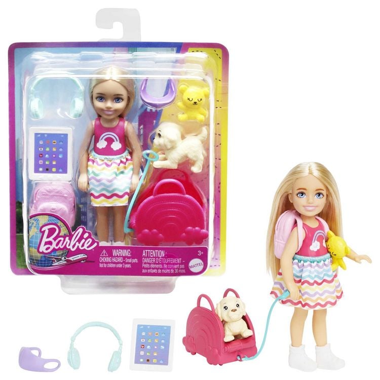 Produktbild: Mattel HJY17 Refreshed Travel Chelsea