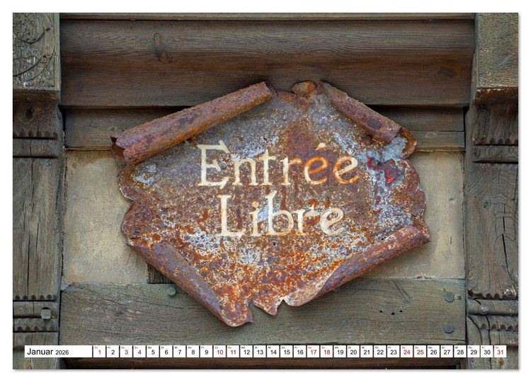 Produktbild: Sch&ouml;ne Patina Ein au&szlig;ergew&ouml;hnlicher Zustand (Wandkalender 2026 DIN A3 quer), CALVENDO Monatskalender