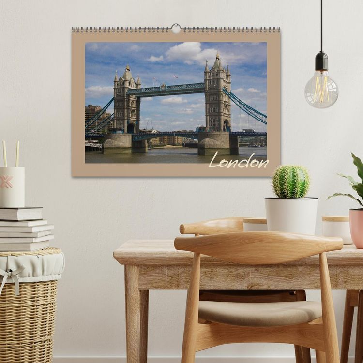Produktbild: London (Wandkalender 2026 DIN A3 quer), CALVENDO Monatskalender