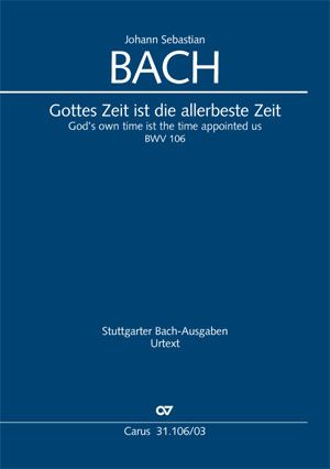 Produktbild: Gottes Zeit ist die allerbeste Zeit (Klavierauszug)