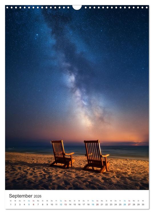 Produktbild: Sehnsucht Strand (Wandkalender 2026 DIN A3 hoch), CALVENDO Monatskalender