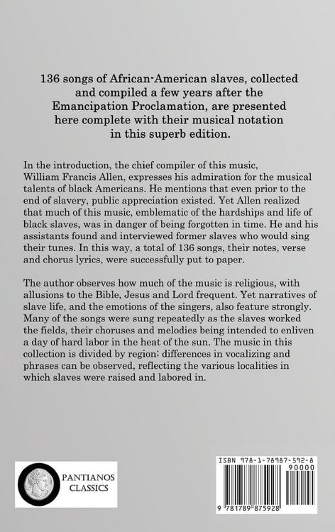 Produktbild: Slave Songs of the United States