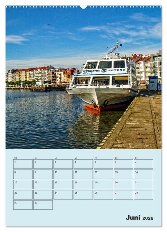 Produktbild: Kaiserb&auml;der auf Usedom (hochwertiger Premium Wandkalender 2026 DIN A2 hoch), Kunstdruck in Hochglanz