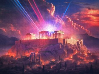 Produktbild: CALVENDO Puzzle Akropolis - Athen | 2000 Teile Lege-Gr&ouml;&szlig;e 90x67cm Foto-Puzzle f&uuml;r gl&uuml;ckliche Stunden