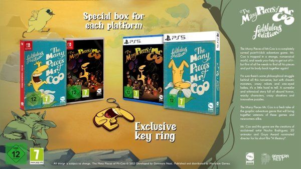 Produktbild: The Many Pieces of Mr. Coo (Fantabulous Edition)