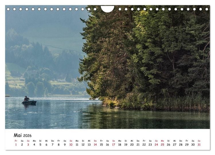 Produktbild: Wanderbarer Wei&szlig;ensee (Wandkalender 2026 DIN A4 quer), CALVENDO Monatskalender