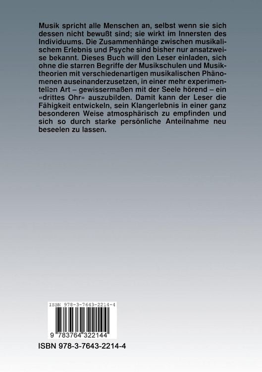 Produktbild: Musik und Psyche