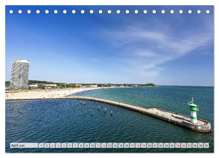 Produktbild: Ostseebilder (Tischkalender 2026 DIN A5 quer), CALVENDO Monatskalender