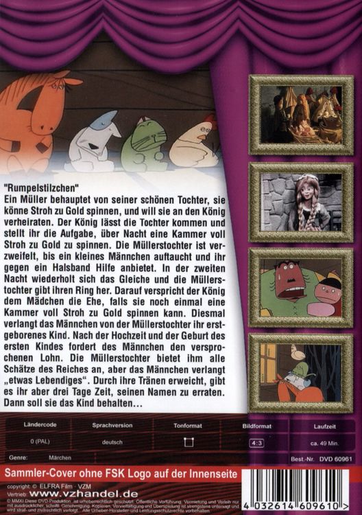 Produktbild: Rumpelstilzchen/Rapunzel/Die Bremer Stadtmusikanten - Die gro&szlig;e M&auml;rchenwelt