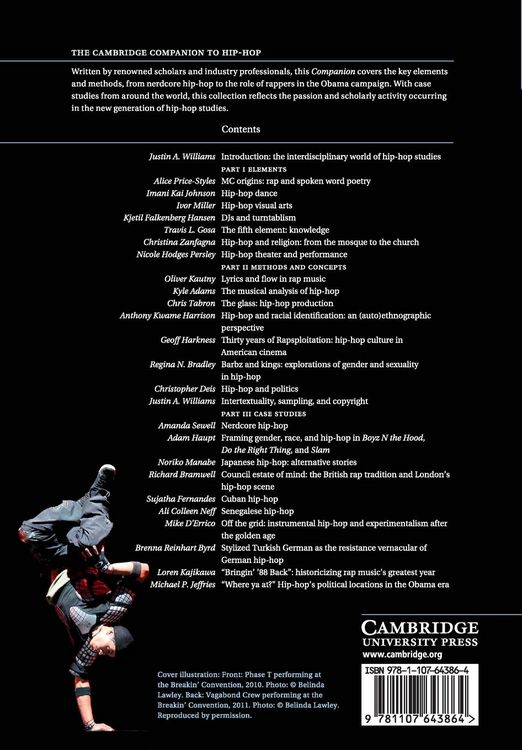 Produktbild: The Cambridge Companion to Hip-Hop