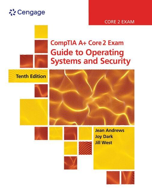 Produktbild: Comptia A+ Core 2 Exam 10/e