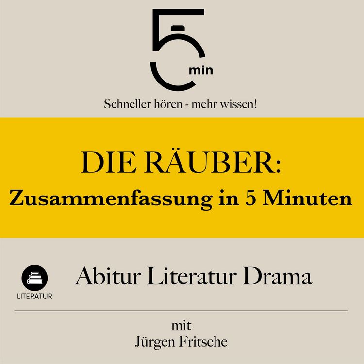 Produktbild: Die R&auml;uber: Zusammenfassung in 5 Minuten