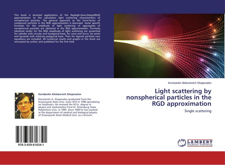 Produktbild: Light scattering by nonspherical particles in the RGD approximation