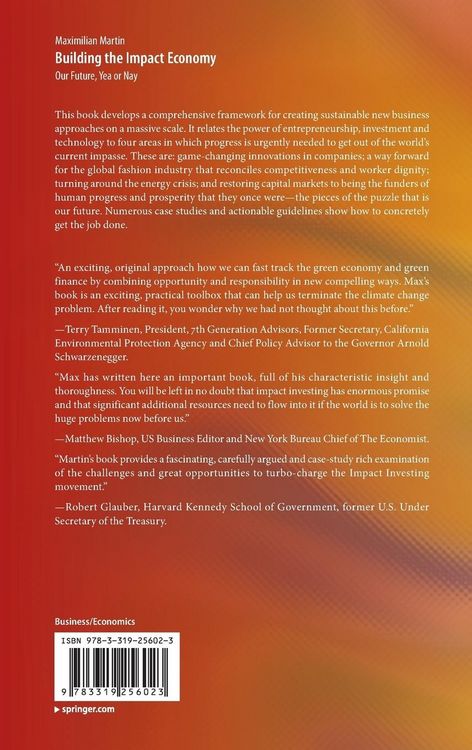 Produktbild: Building the Impact Economy