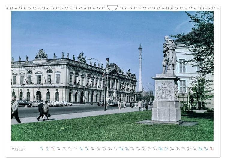 Produktbild: Berlin - Vintage Views (Wall Calendar 2027 DIN A3 landscape), CALVENDO 12 Month Wall Calendar